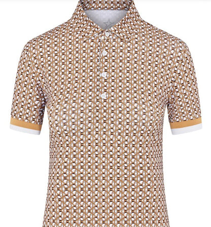 SWING OUT SISTER Jumping Beans Sunny Cap Sleeve Polo