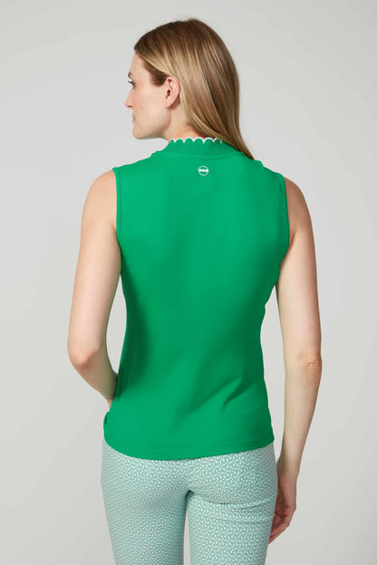 Swing Control SCALLOPED EDGE SLEEVELESS VELOCITY