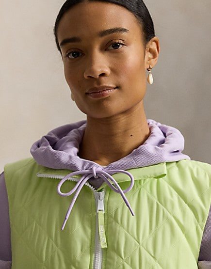 Ralph Lauren RLX TECH TERRY QUILTED HYBRID FULL-ZIP (Multiple Colors)