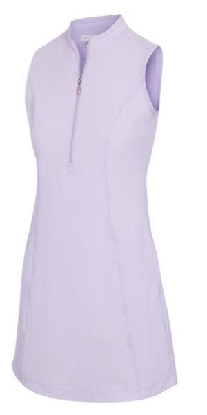 Greg Norman Tech Warp-Knit Sleeveless Zip Dress (Multiple Colors)