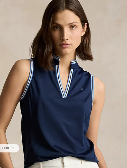 Ralph Lauren RLX Tailored Fit Piqué Sleeveless Shirt