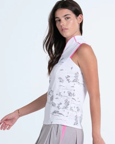 Lucky in Love TOILE DU JOUR Sleeveless Tank
