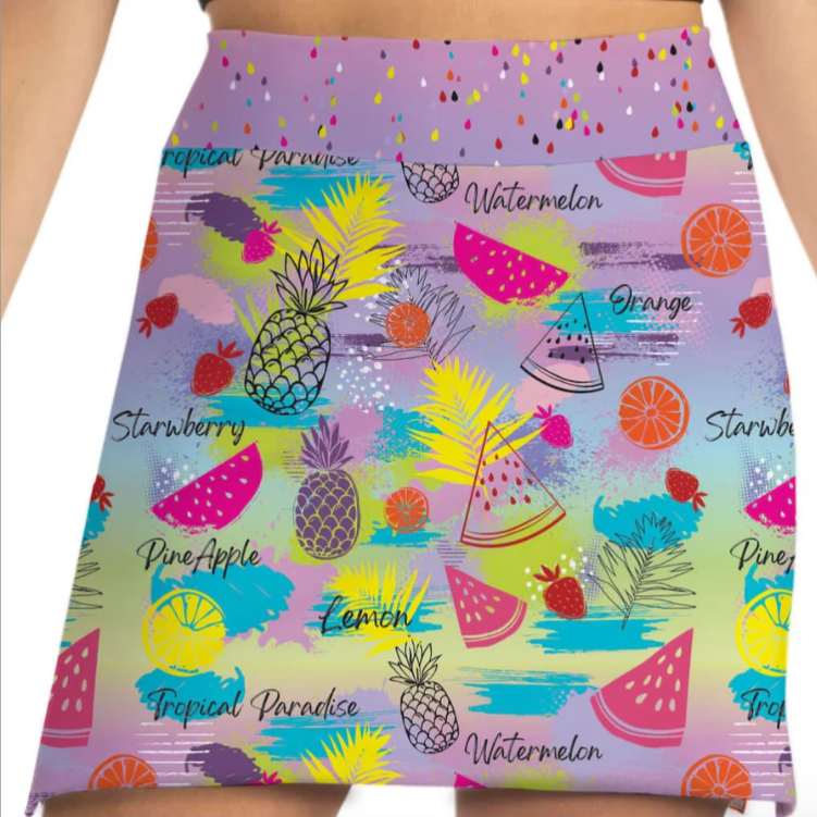 Skort Obsession Tropical Paradise Skort 17"