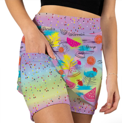 Skort Obsession Tropical Paradise Skort 17"