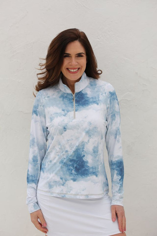 FAMARA CLOUDS Long Sleeve Shirt