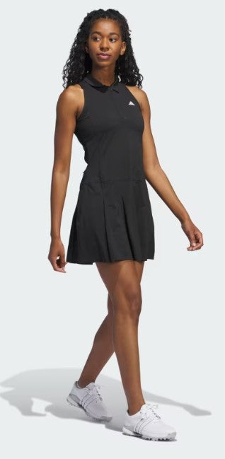 ADIDAS APPAREL ULTIMATE365 TOUR PLEATED RACERBACK DRESS