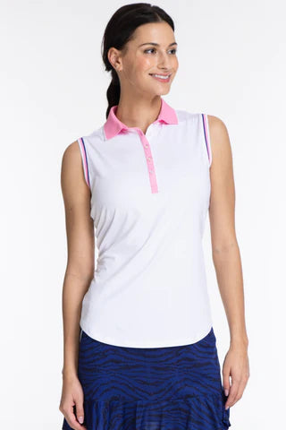 Sport Haley Lotus Ava Sleeveless Polo