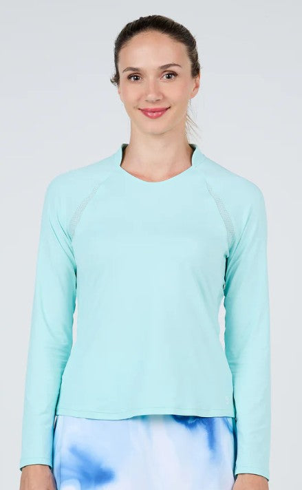 Sofibella Perfect Storm V-Neck Long Sleeve Top