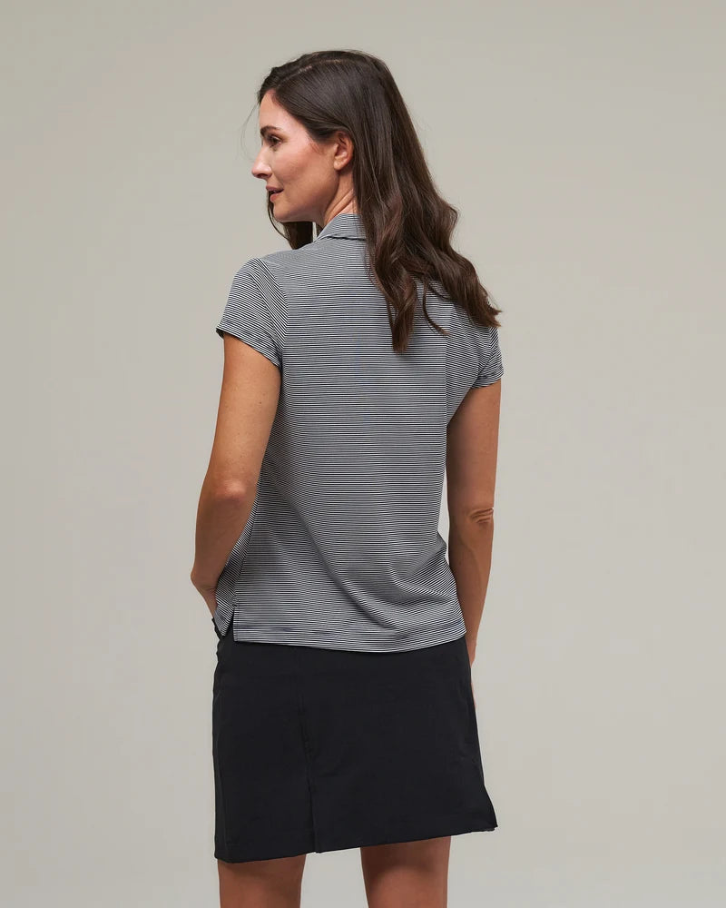 Fairway & Greene VANESSA SHORT SLEEVE POLO (Multiple Colors)
