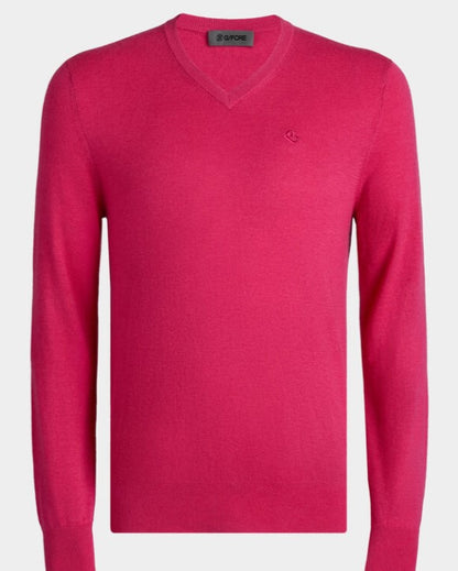 G/FORE VERSE V NECK CASHMERE SWEATER (MULTIPLE COLORS)