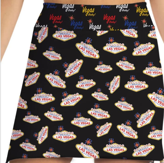 Skort Obsession VEGAS BABY! Skort 17"