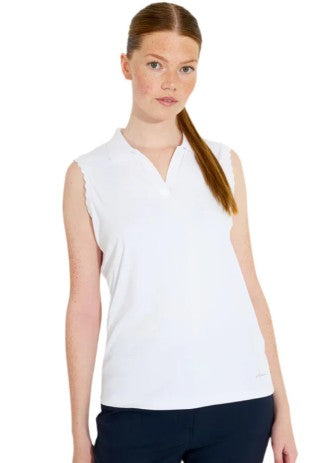 Abacus Victoria Drycool Sleeveless Polo (Multiple Colors)