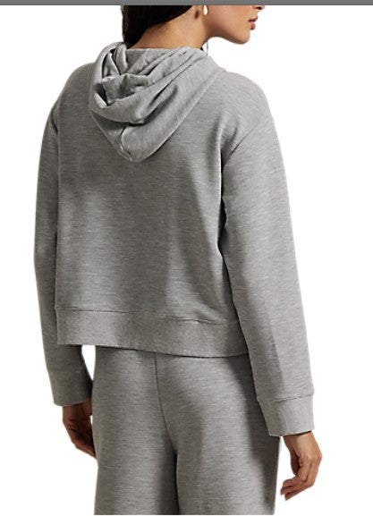 Ralph Lauren RLX TECH WAFFLE KNIT HOODED SWEATSHIRT W/ KANGAROO POCKET (Multiple Colors)