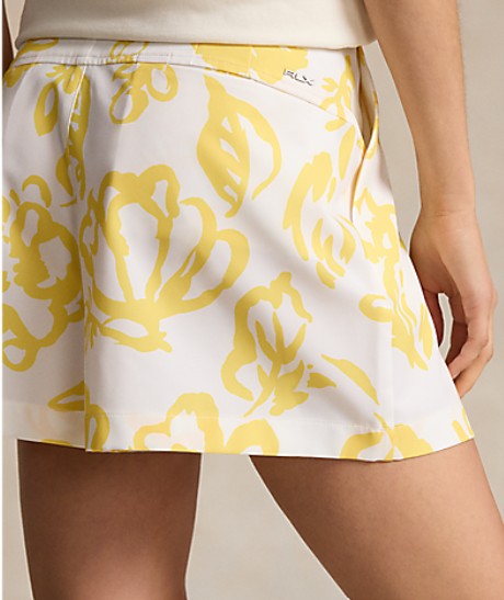 Ralph Lauren RLX POLY STRETCH WIDE LEG PLEATED SHORT