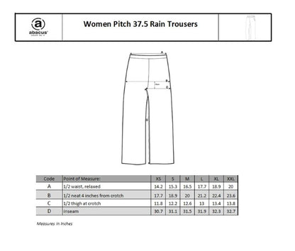 Abacus Pitch 37.5 Rain Trousers (Multiple Colors)