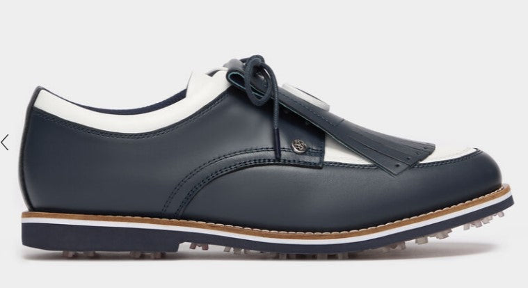 G/FORE Gallivanter Pebble Leather Tuxedo Golf Shoe