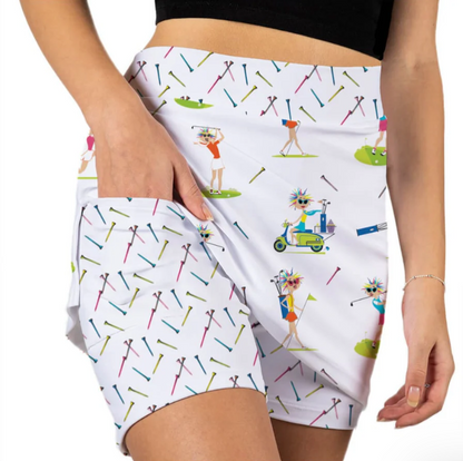 Skort Obsession Wacky Wanda Skort 17"