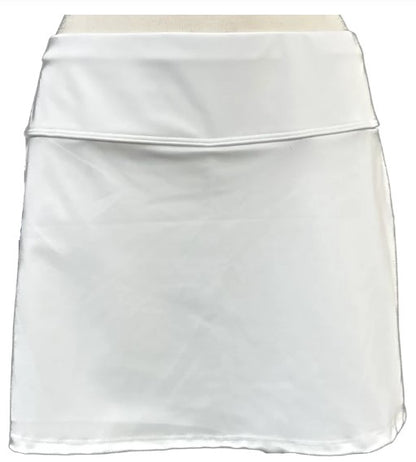 EPC Couture Jewels Wilma White Skort 17"