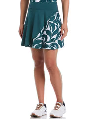 Callaway Apparel Abstract Swirl Flounce Skort