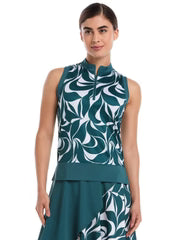 Callaway Apparel Abstract Swirl Sleeveless