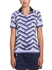 Callaway Apparel Gradient Stripe Short Sleeve