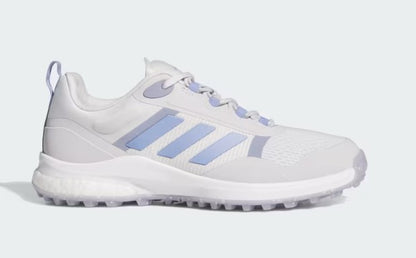 Adidas Zoysia Spikeless Golf Shoes - Dash Grey / Blue Spark Met. / Silver Violet