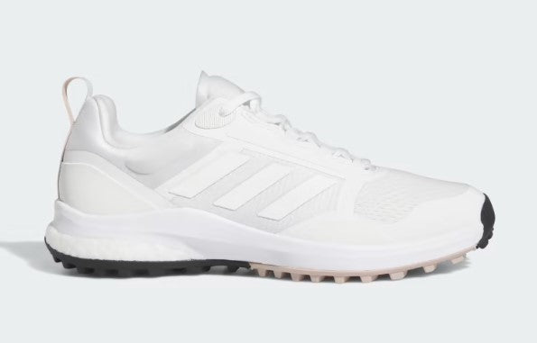 Adidas Zoysia Spikeless Golf Shoes - Cloud White / Cloud White / Wonder Taupe