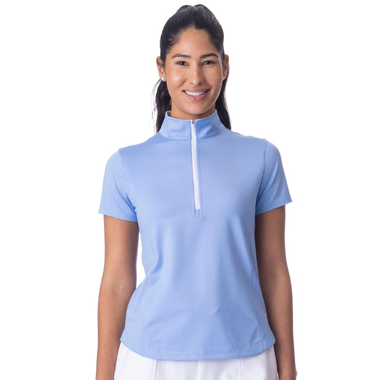 Belyn Key GLACIER FALLS Abbey Jacquard Short Sleeve
