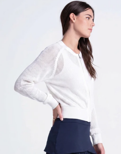 Lucky in Love PREPPY GOLF PLEASE Aero Pointelle Sweater (Multiple Colors)