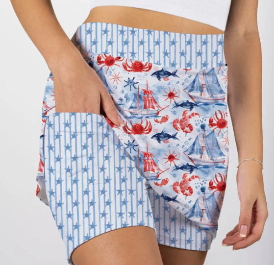 Skort Obsession Ahoy Skort