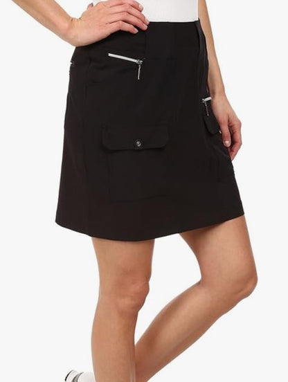 Jamie Sadock Airwear Light Weight 18" Skort Jet