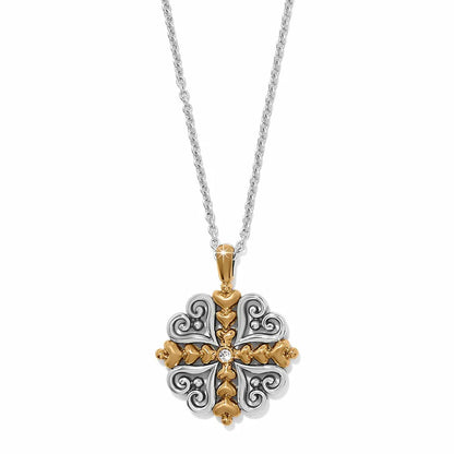 Brighton Alcazar Heart Two Tone Necklace
