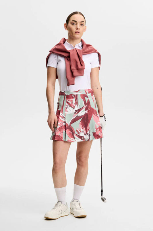 J.Lindenberg Alesia Print Skirt 16"