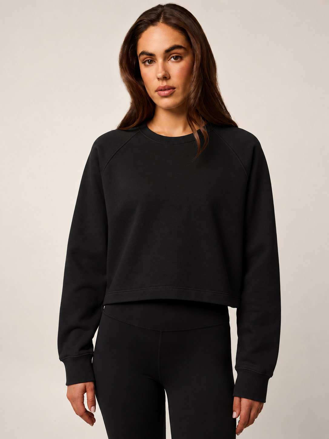 GREYSON Aspen Cropped Crewneck Sweatshirt (Multiple Colors)