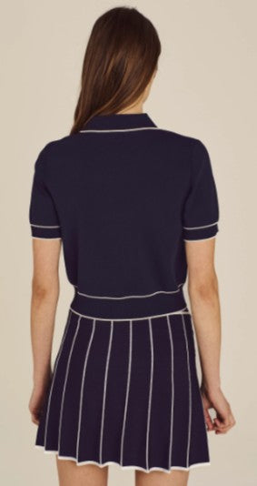 Malbon AURORA Knit Skort 15.5"