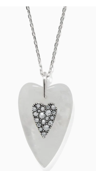 Brighton Love Messages B You Quartz Necklace (Multiple Colors)