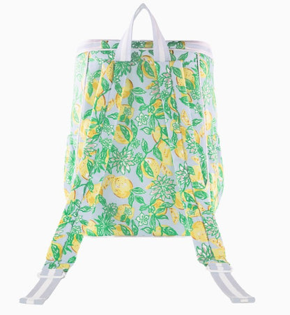 LILLY PULITZER Tee Gift Accessories Backpack Cooler in Make Lemonade