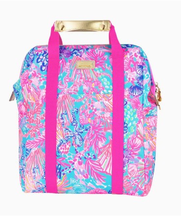 LILLY PULITZER Tee Gift Accessories Backpack Cooler in Splendor in the Sand
