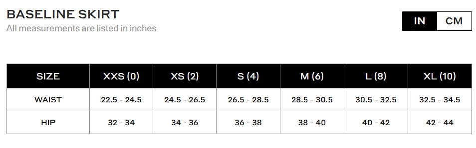 Malbon BASELINE SKIRT 14.5" (Multiple Colors)