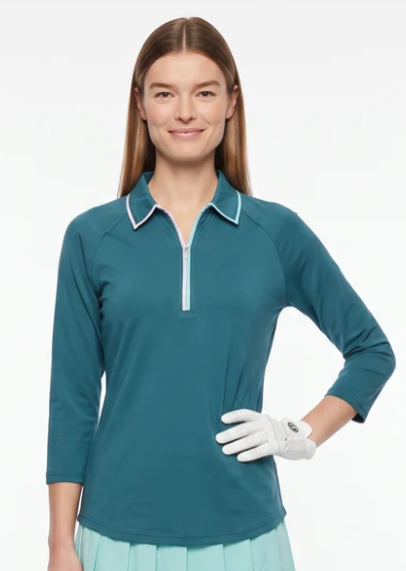 SPORT HALEY FAIRWAY ISLES Baxter 3/4 Sleeve Polo