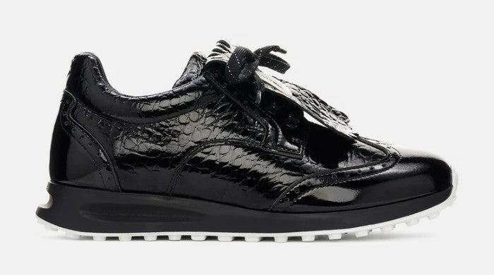 Duca Del Cosma Bellezza 2 Golf Shoe in Black/Croco