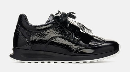 Duca Del Cosma Bellezza 2 Golf Shoe in Black/Croco