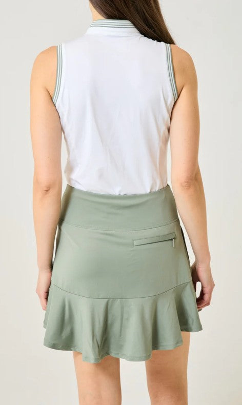 GG Blue GREENWICH GARDEN Birdie Skort 16.5"