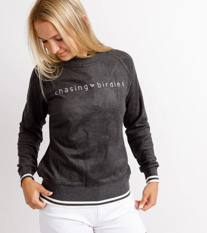 CALLIOPE GOLF Chasing Birdies Varsity Sweatshirt (Multiple Colors)