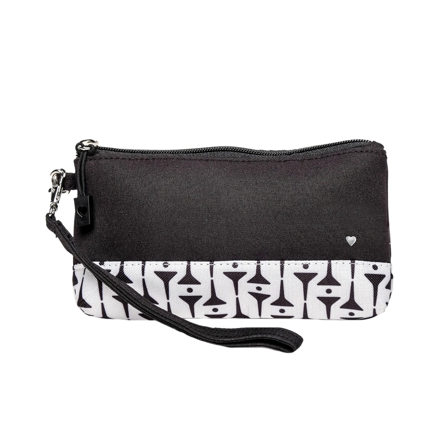 GloveIt Black Tees Wristlet