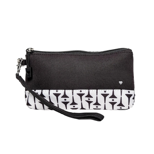 GloveIt Black Tees Wristlet