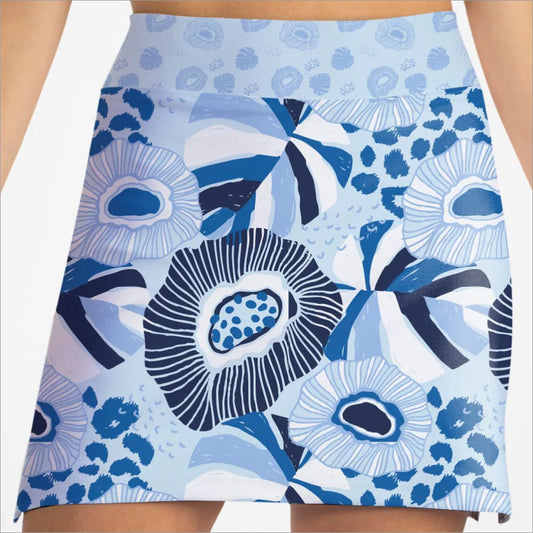Skort Obsession Blooming Blue Women's Skort 17"