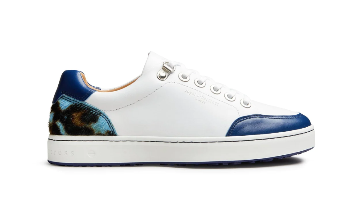 Royal Albartross Fieldfox Shoe in Blue Leopard