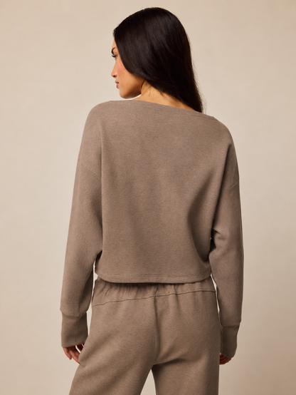 GREYSON Ojai Boat Neck Long Sleeve Top