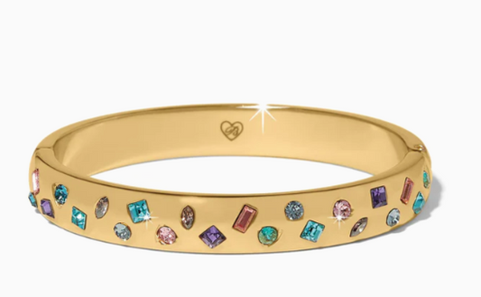 Brighton Love Messages B Radiant Bright Hinged Bangle